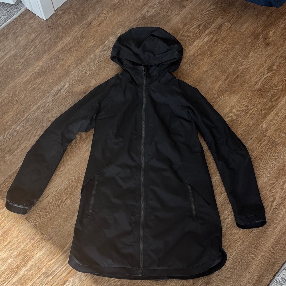 Lulu lemon long rain jacket